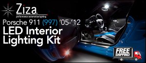 Porsche 997 Ziza Interior LED Lighting Kits