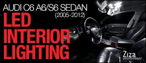 Audi C6 A6/S6 Sedan LED Interior Lighting Kits