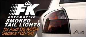 Audi B6 A4/S4 FK Smoked Tail Lights