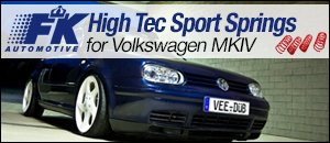 Volkswagen MKIV FK High Tec Sport Springs