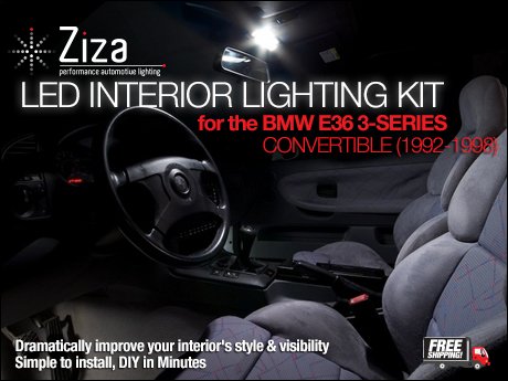 bmw e36 interior lights
