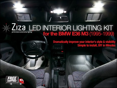 Ecs News Bmw E36 M3 Ziza Interior Lighting Kit
