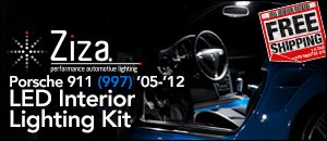 Porsche 997 Ziza LED Interior Lighting Kit