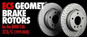 BMW E46 323i/Ci ECS GEOMET® Rotors