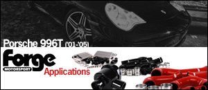Porsche 996T Forge Motorsport Applications
