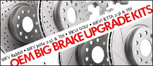Volkswagen MKV/MKVI OEM Big Brake Kits