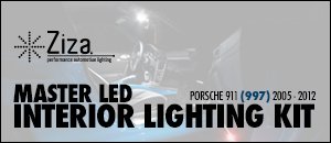 Porsche 997 Ziza Interior LED Lighting Kits