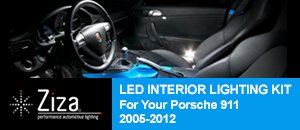 Ziza LED Interior Lighting Kit for Porsche 911 997