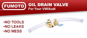 Fumoto Oil Drain Valve for VW/Audi