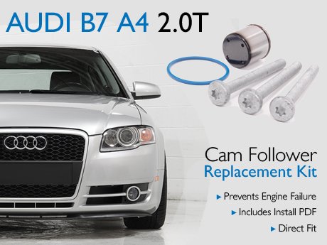 Ecs News Audi A4 B7 2 0t Fsi Cam Follower Kit