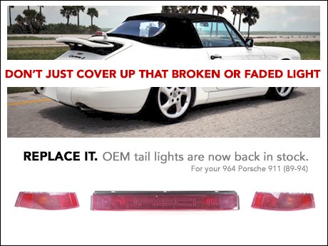 ECS News - Genuine Porsche 964 Tail Lights