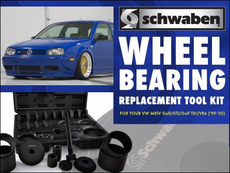 ECS News - VW MKIV Golf/GTI Wheel Bearing Replacement Tool Kit