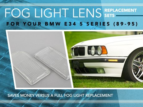 bmw fog light lens replacement