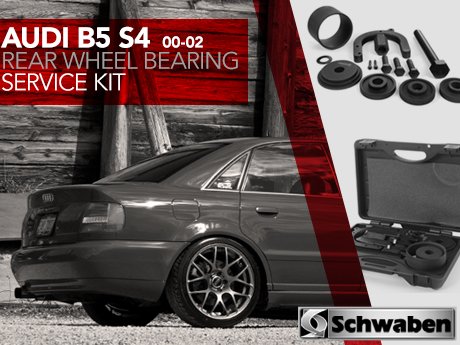 ECS News - AUDI B5 S4 Rear Wheel Bearing Service Kit
