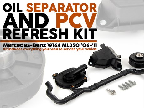 Ecs News Mercedes Benz Ml350 Oil Separator Amp Pcv