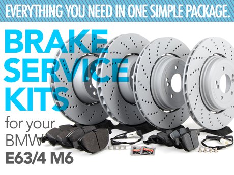 ECS News - BMW E63/E64 M6 Brake Service Kits