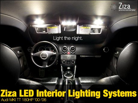 Ecs News Ziza Led Interior Lighting Kit For Audi Mki Tt