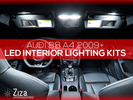 Ecs News Audi B8 A4 Ziza Led Interior Lighting Kits