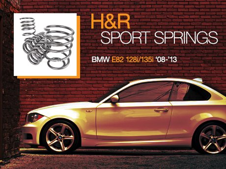 H&R Sport Spring - E82 135Is 2013 (29187) main image 1