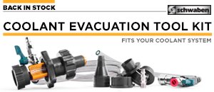 Schwaben Coolant Evacuation Tool Kit