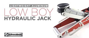 Schwaben Lightweight Aluminum Low Boy Floor Jack