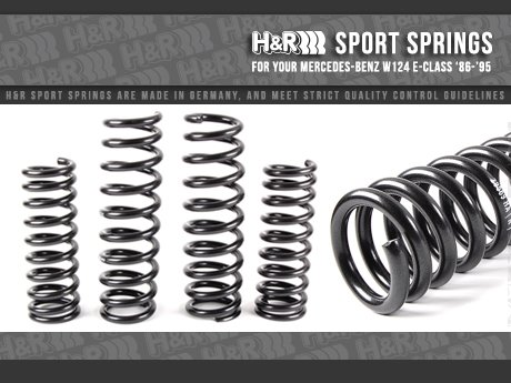 ECS News - Mercedes-Benz W124 E-Class H&R Sport Springs