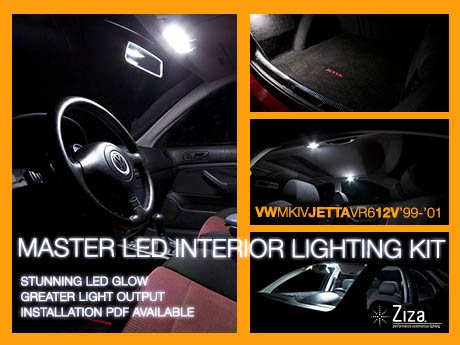 Ecs News Vw Mkiv Jetta Vr6 12v Ziza Led Interior Lighting Kit