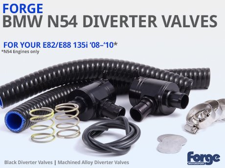 ECS News - BMW E82/E88 135i N54 Forge Diverter Valve Kits