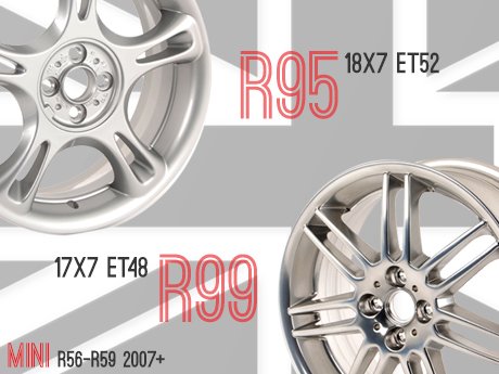 ECS News - R56-R59 MINI Cooper R95 & R99 Wheel Sets