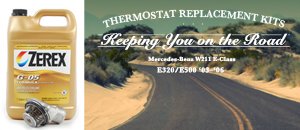 Merecedes-Benz W211 Chassis Thermostat Replacement Kits