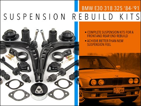 ECS News - BMW E30 318/325 Suspension Rebuild Kits