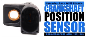 Mercedes-Benz W211 E-Class Crankshaft Position Sensor