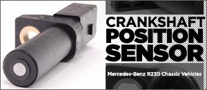 Mercedes-Benz R230 SL-Class Crankshaft Position Sensor
