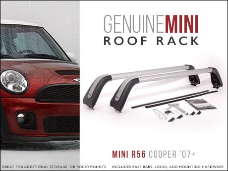 mini cooper roof rack key