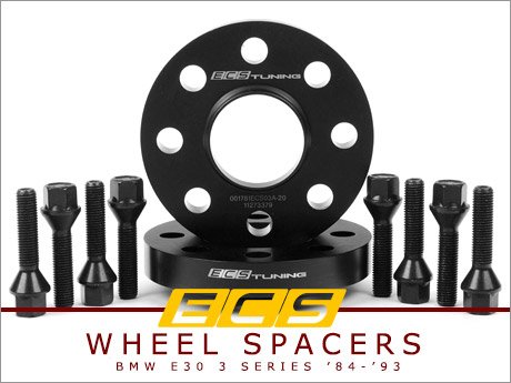 ECS News - BMW E30 3 Series ECS Tuning Wheel Spacer Kits