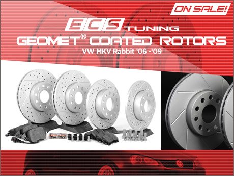 UM|Front /& Rear Drilled Slotted Brake Rotor For VOLKSWAGEN RABBIT 06-09