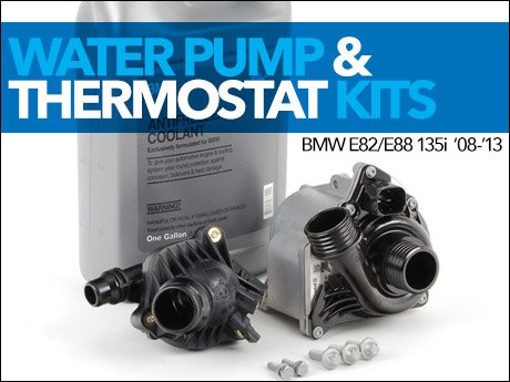 ECS News - BMW E82/E88 135i Water Pump & Thermostat