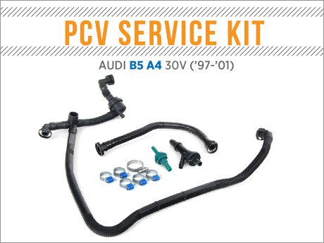 ECS News - Audi B5 A4 30v PCV Valve Kit