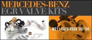 Mercedes-Benz W211 E320/E500 EGR Valve Kits