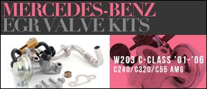 Mercedes-Benz W203 C-Class EGR Valve Kits