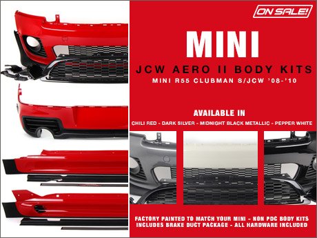 Ecs News Mini R55 Clubman Sjcw Aero Ii Body Kits