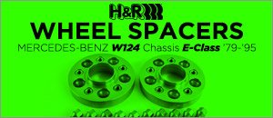 Mercedes-Benz W124 Chassis E-Class Wheel Spacer Kits