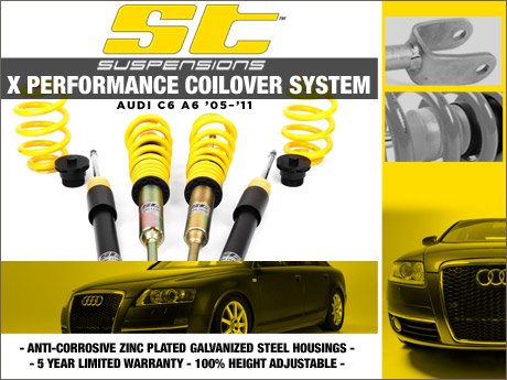 ECS News - Audi C6 A6 ST X Performance Coilovers