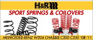 Mercedes-Benz W204 C300/C350 H&R Suspension Products