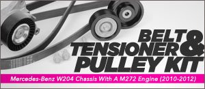 Mercedes-Benz W204 Belt Tensioner & Pulley Kit