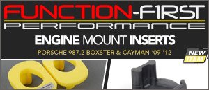 Porsche 987 Boxster & Cayman Performance Engine Mounts