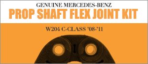 Mercedes-Benz W204 C-Class Propeller Shaft Flex Kit