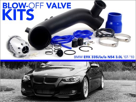 ECS News - BMW E9x 335i/ix/is N54 Engine Blow-Off Valve Kits