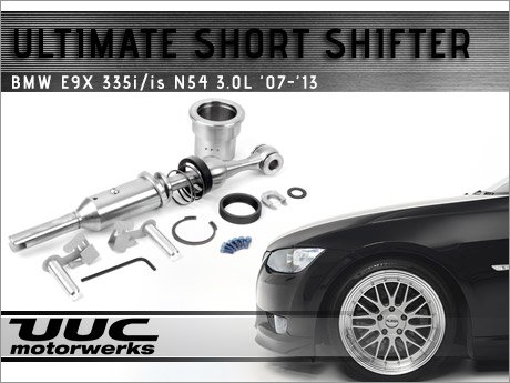 ECS News - BMW E9X 335i/is N54 UUC Ultimate Short Shifter