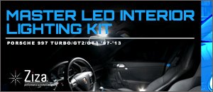 Porsche 997 Ziza LED Master LED Interior Lighting Kit